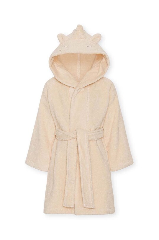 Konges Sløjd szlafrok dziecięcy Planet friendly pomarańczowy KS4597