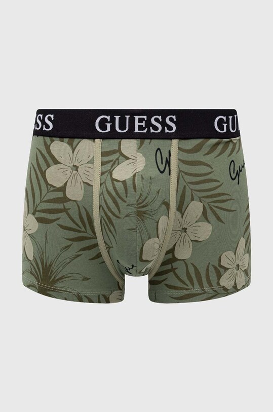 Μποξεράκια Guess 3-pack U3RG05.K6YW0 πράσινο SS23