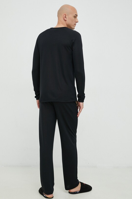 BOSS pijama 50485739 negru SS23