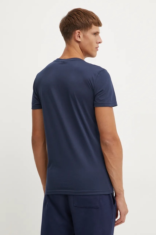 Bavlněné plážové tričko BOSS 50484328 modrá NC25