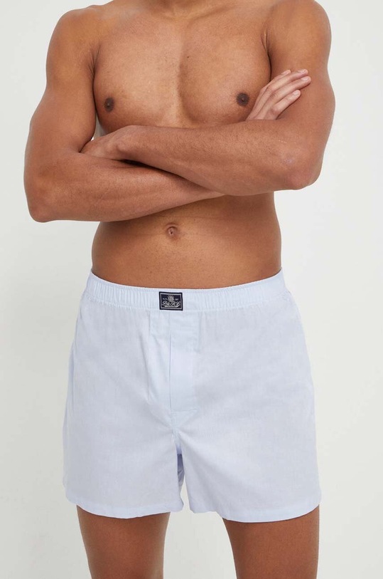Bavlněné boxerky Polo Ralph Lauren 3-pack modrá 714830273