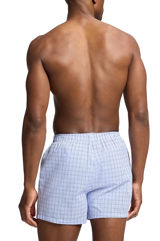 Bavlněné boxerky Polo Ralph Lauren 3-pack modrá 714830273