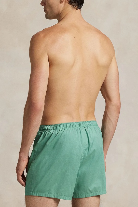Polo Ralph Lauren bokserki bawełniane 3-pack zielony 714830273