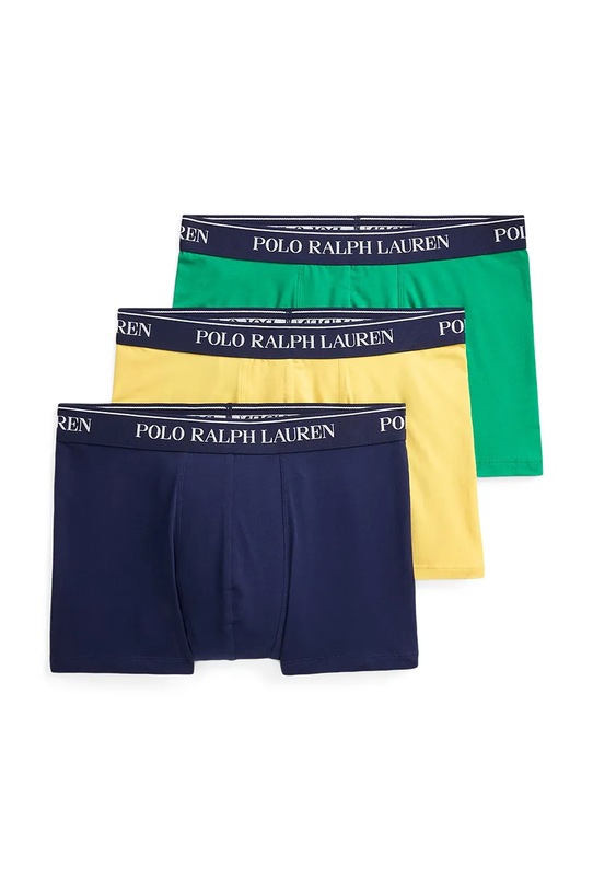 Polo Ralph Lauren bokserki 3-pack dzianina zielony 714830299