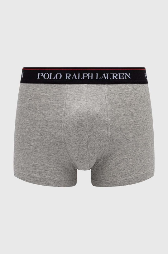 Oblečenie Boxerky Polo Ralph Lauren 3-pak 714830299 burgundské