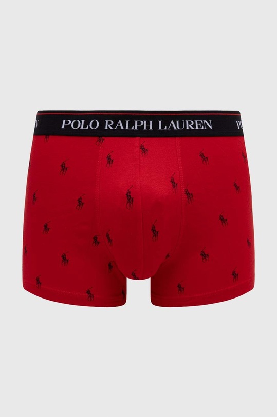 Boxerky Polo Ralph Lauren 3-pak burgundské 714830299