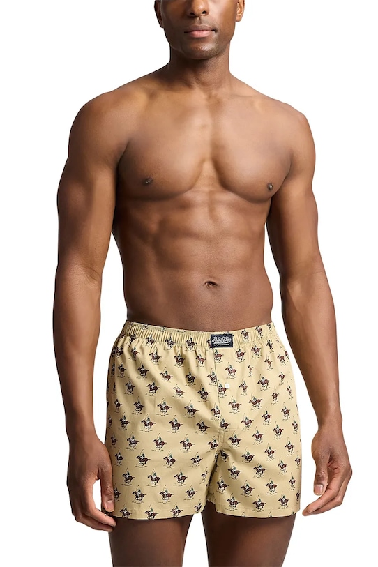 Polo Ralph Lauren boxeri de bumbac boxeri deschisi verde 714862630