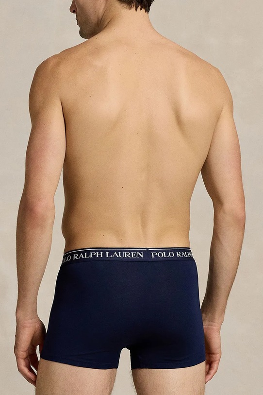 Bokserice Polo Ralph Lauren 5-pack mornarsko plava 714864292