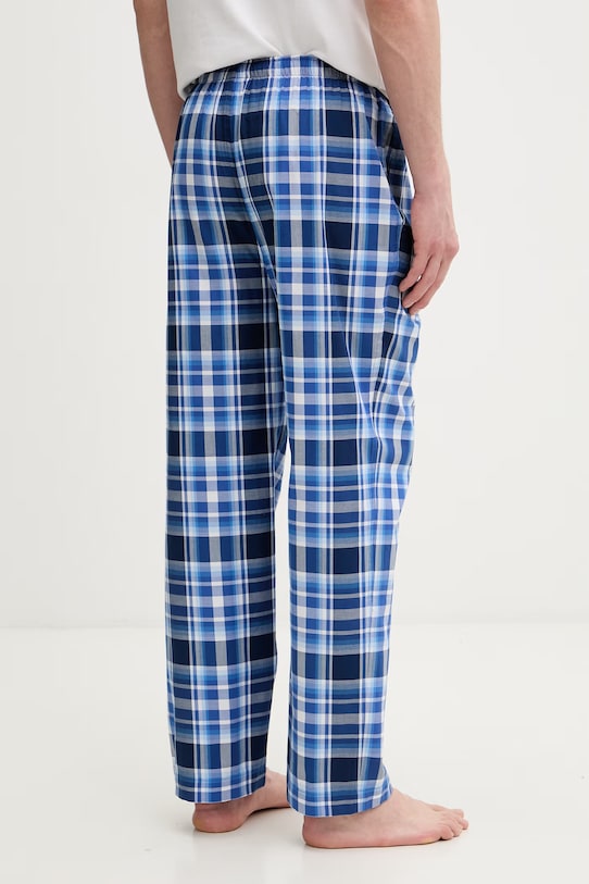 Odzież Polo Ralph Lauren spodnie piżamowe męskie bawełniane 714899509 niebieski