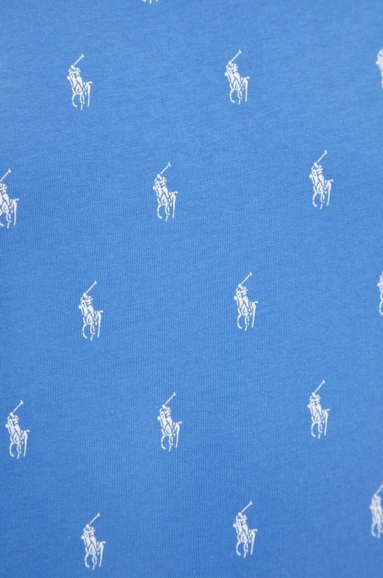 Bavlnené pyžamové tričko Polo Ralph Lauren 714899612 modrá