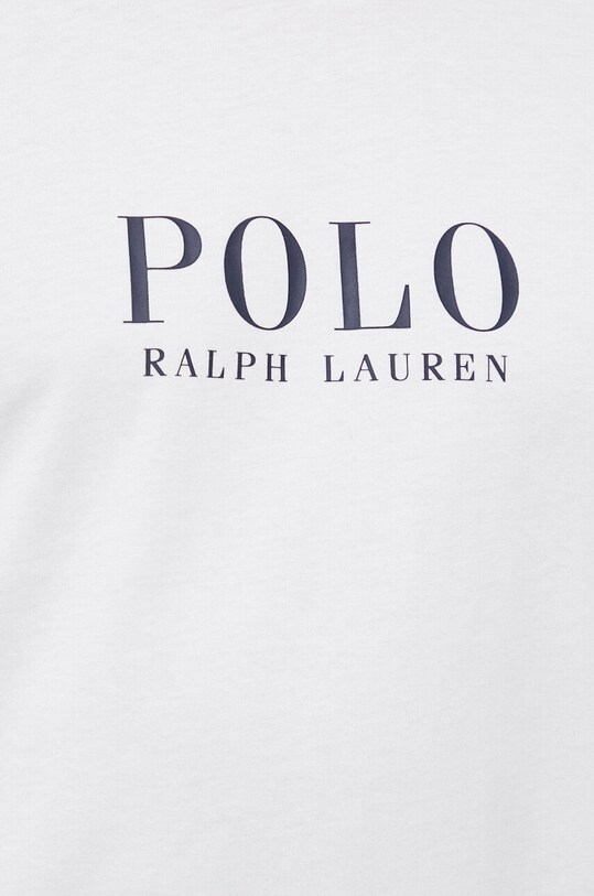 Polo Ralph Lauren t-shirt piżamowy bawełniany biały 714899613