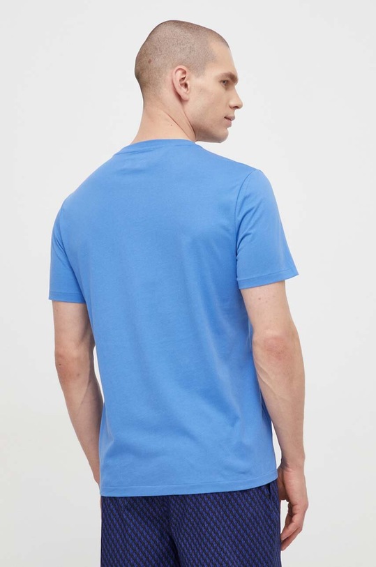 Oblečenie Bavlnené pyžamové tričko Polo Ralph Lauren 714899613 modrá