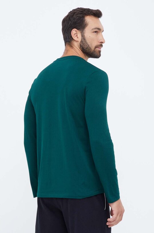 Одяг Піжамний бавовняний лонгслів Polo Ralph Lauren 714899614 зелений