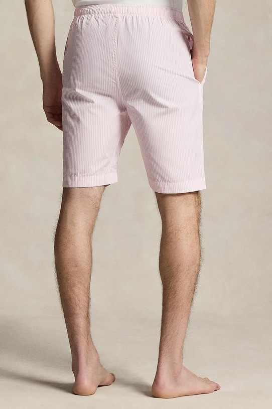 Polo Ralph Lauren szorty piżamowe męskie bawełniane 714899636 różowy SS26
