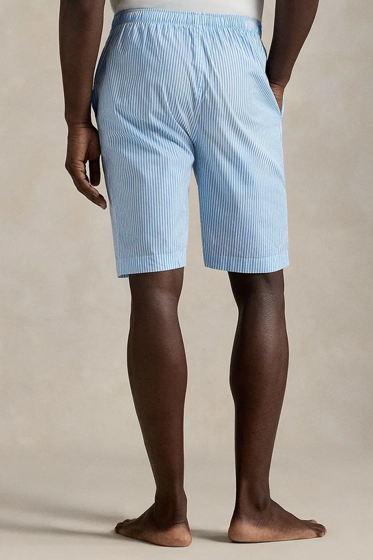 Polo Ralph Lauren szorty piżamowe bawełniane 714899636 niebieski AW25