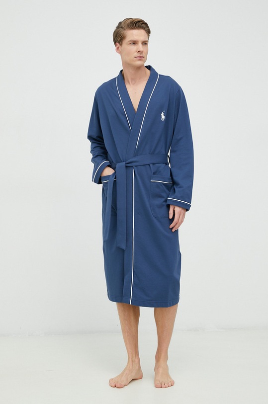 Polo Ralph Lauren szlafrok 714899677 granatowy AW23