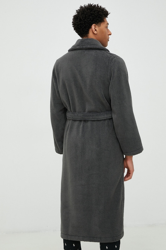 Одежда Хлопковый халат Polo Ralph Lauren 714899683 серый