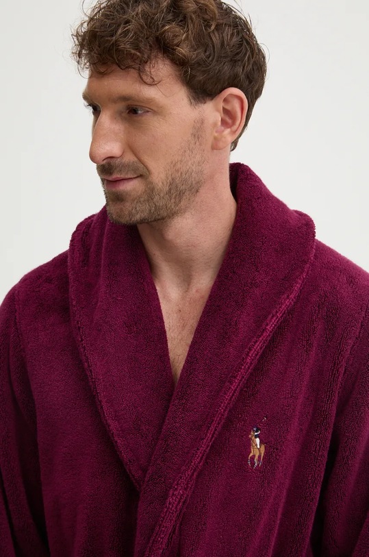Polo Ralph Lauren pamut köntös 714899683 burgundia