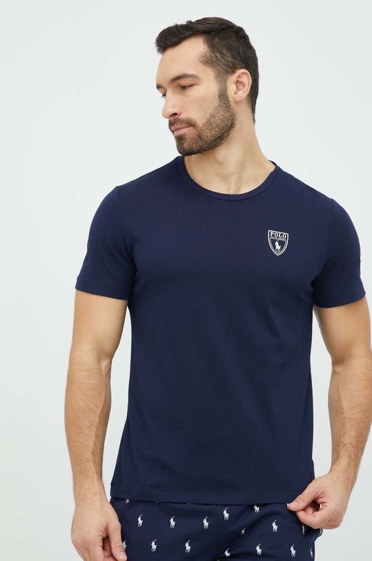 Polo Ralph Lauren piżama bawełniana 714903818 granatowy SS23