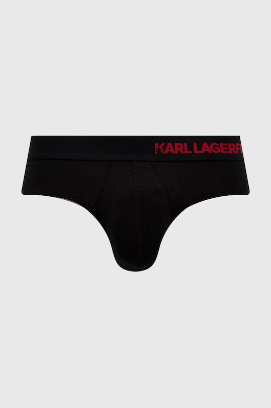 Karl Lagerfeld slipy 3-pack 230M2102 czarny AA00