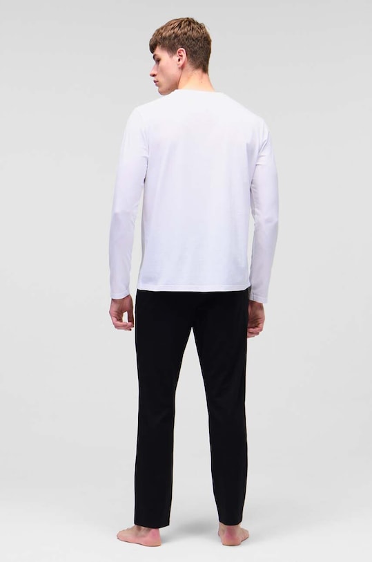 Karl Lagerfeld piżama 230M2105 czarny AA00