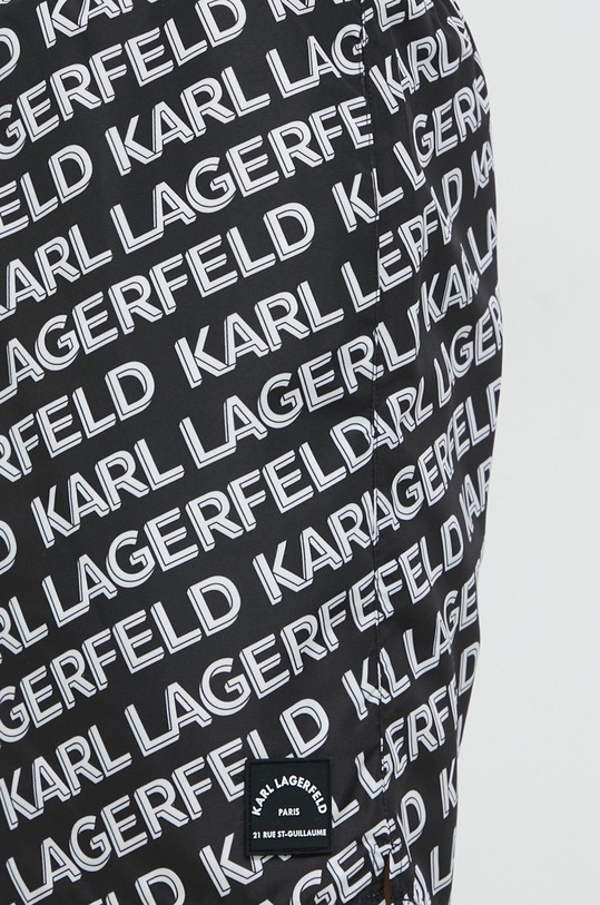 Plavkové šortky Karl Lagerfeld černá 230M2203