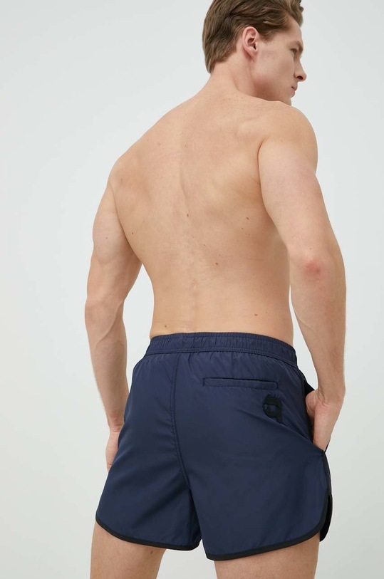 Oblečení Plavkové šortky Karl Lagerfeld 230M2213 námořnická modř