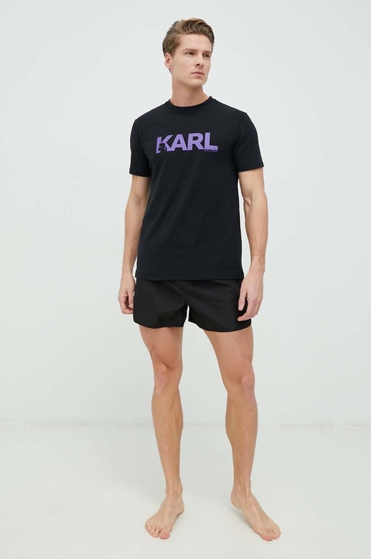 Μαγιό Karl Lagerfeld 230M2201 μαύρο AA00