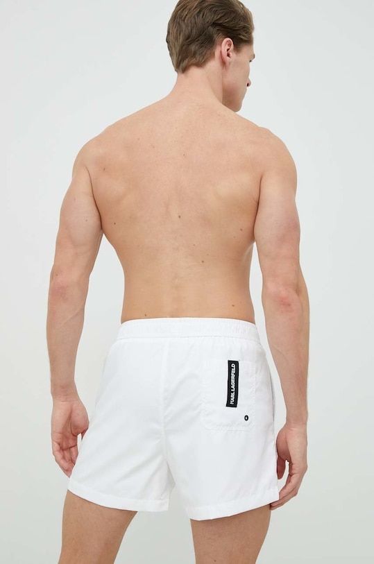 Odzież Karl Lagerfeld szorty kąpielowe 230M2202 biały