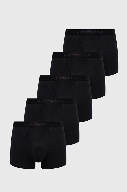 Abercrombie & Fitch bokserki 5-pack dzianina czarny KI114.3048.900