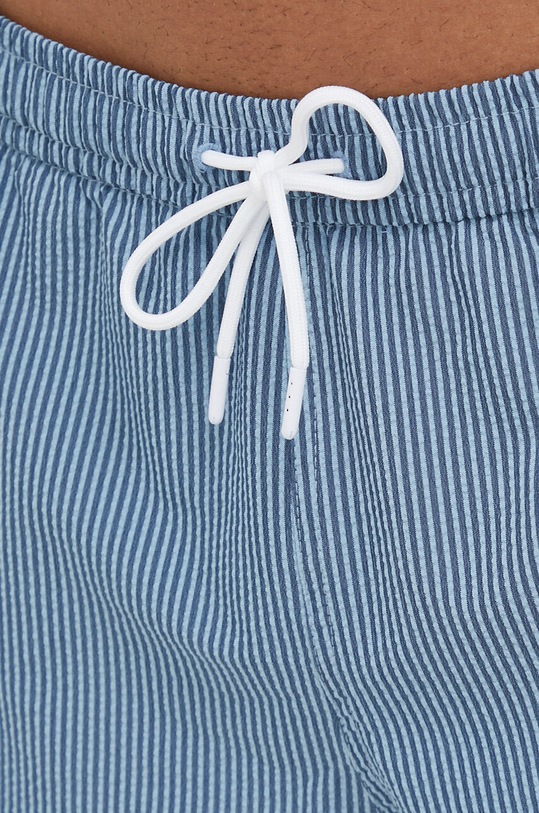 Plavkové šortky Abercrombie & Fitch tmavomodrá KI133.3029.205