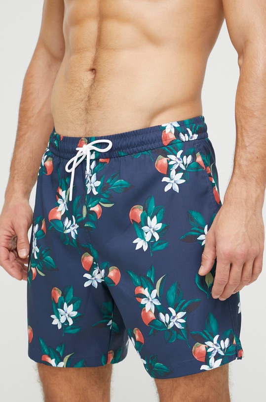 Abercrombie & Fitch szorty kąpielowe granatowy KI133.3068.222