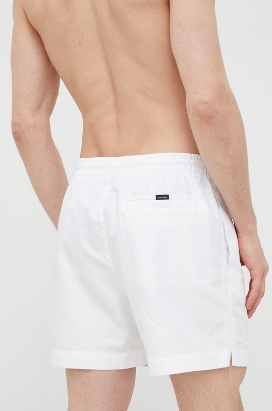 Odzież Calvin Klein szorty kąpielowe KM0KM00812.PPYX biały
