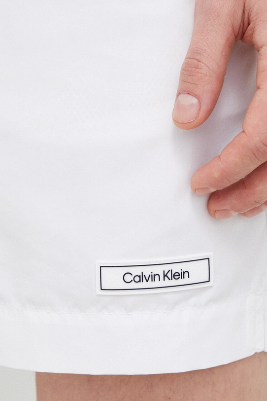 Calvin Klein pantaloni scurti de baie alb KM0KM00812.PPYX