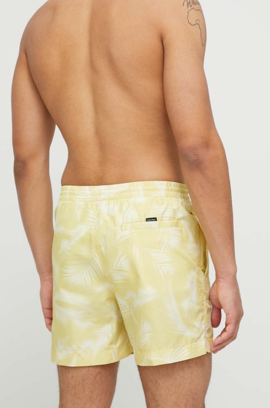 Odzież Calvin Klein szorty kąpielowe KM0KM00813.PPYX zielony