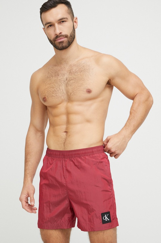 Μαγιό Calvin Klein KM0KM00819.PPYX κόκκινο SS23