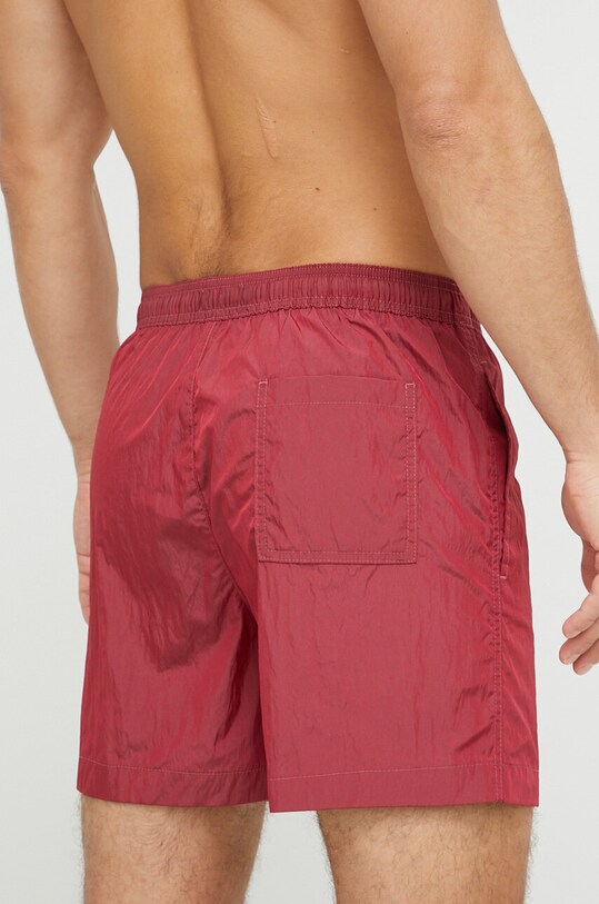 Odzież Calvin Klein szorty kąpielowe KM0KM00819.PPYX czerwony