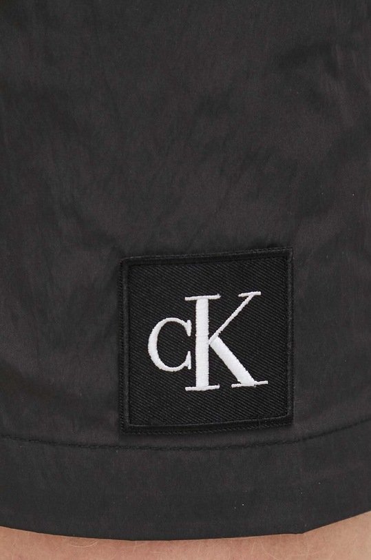 Plavkové šortky Calvin Klein černá KM0KM00819.PPYX