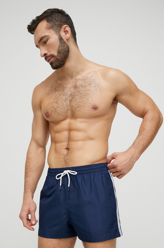Calvin Klein szorty kąpielowe KM0KM00811.PPYX granatowy SS23