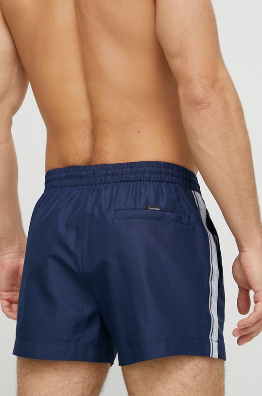 Odzież Calvin Klein szorty kąpielowe KM0KM00811.PPYX granatowy