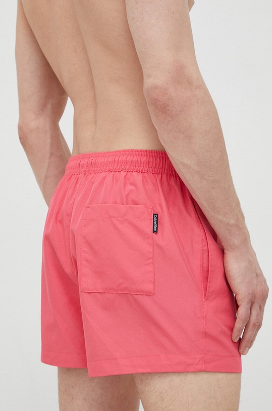 Odzież Calvin Klein szorty kąpielowe KM0KM00801.PPYX różowy
