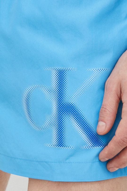 Calvin Klein szorty kąpielowe niebieski KM0KM00801.PPYX