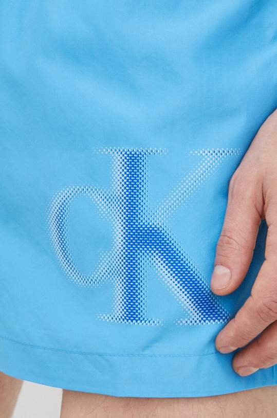 Calvin Klein szorty kąpielowe niebieski KM0KM00801.PPYX