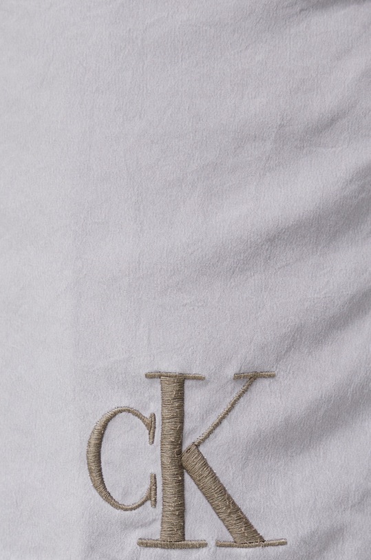 Plavkové šortky Calvin Klein šedá KM0KM00806.PPYX