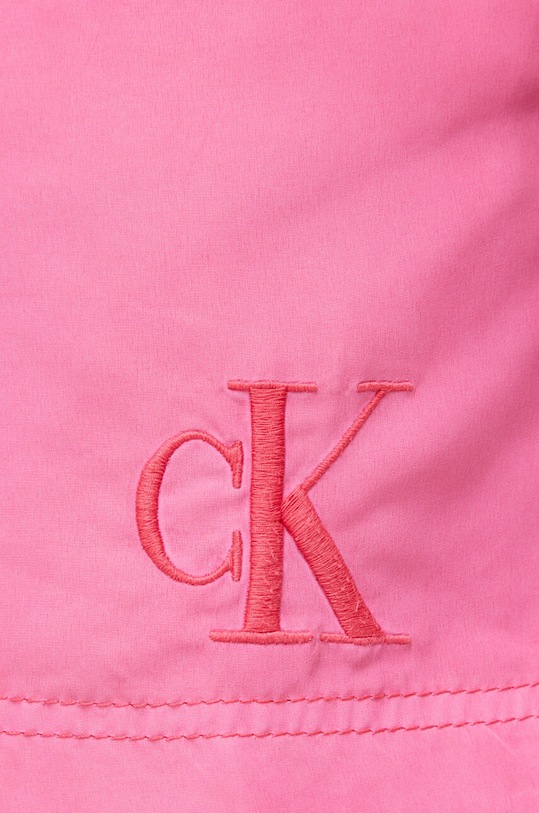 Calvin Klein szorty kąpielowe różowy KM0KM00806.PPYX
