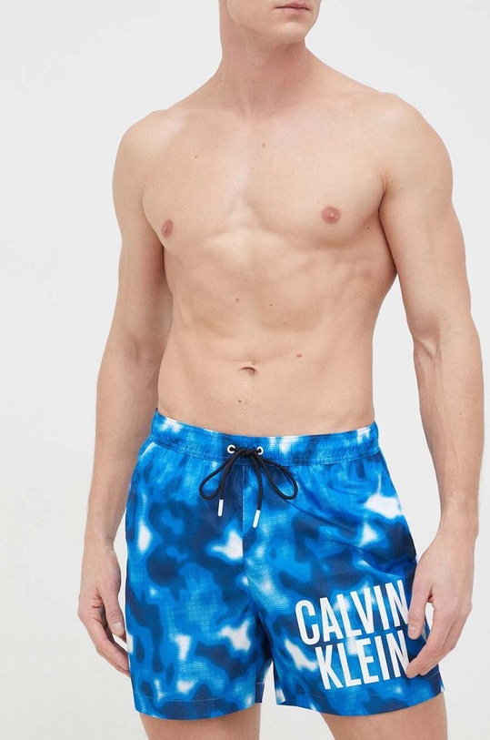 Calvin Klein szorty kąpielowe KM0KM00795.PPYX niebieski SS23