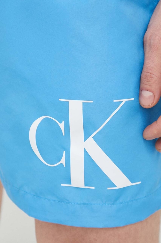 Calvin Klein szorty kąpielowe niebieski KM0KM00849.PPYX