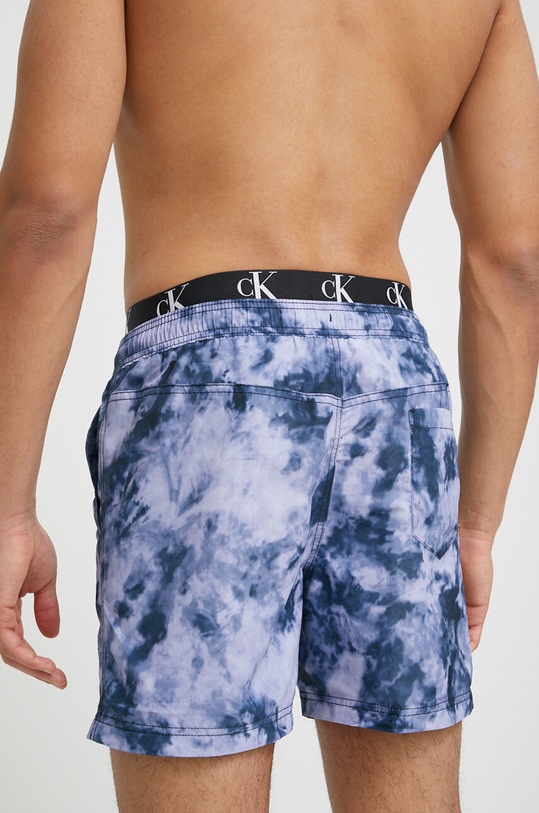 Odzież Calvin Klein szorty kąpielowe KM0KM00807.PPYX granatowy
