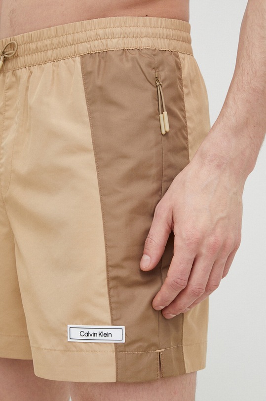 Ρούχα Μαγιό Calvin Klein KM0KM00814.PPYX μπεζ