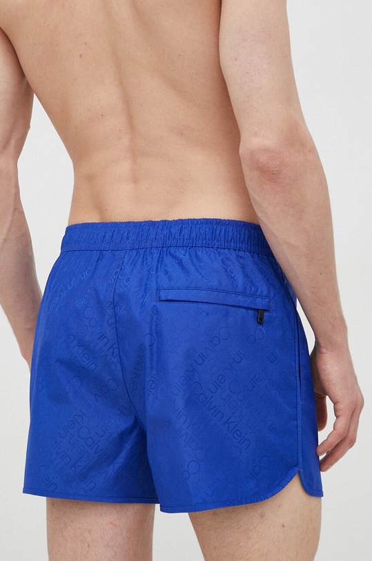 Odzież Calvin Klein szorty kąpielowe KM0KM00847.PPYX niebieski